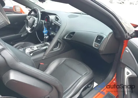 2019 Chevrolet Corvette Grand Sport z USA, uszkodzony, nr VIN 1G1YW2D73K5114030